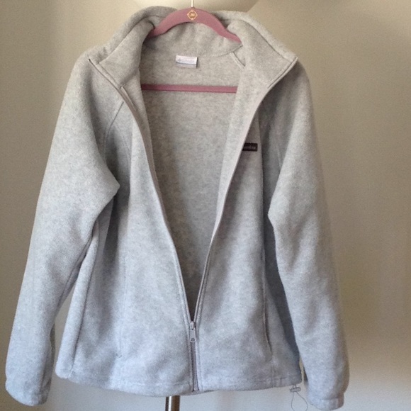 🍃🌹Columbia - 'Benton Springs Fleece' Grey Jacket - Picture 2 of 8